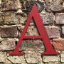 Coloured Metal Letters Sign A To Z Home Or Garden, thumbnail 10 of 12