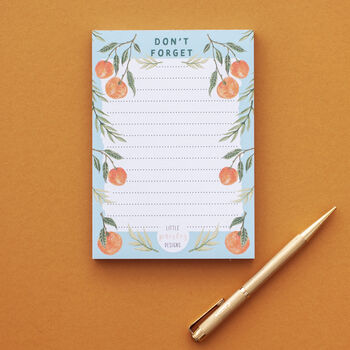 Clementine 'Don't Forget' Notepad, 2 of 7