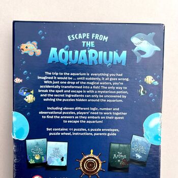 Children's Escape Room Game: Escape From The Aquarium, 6 of 6
