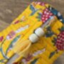 Block Print Washbag, Make Up Pouch, Travel Kit, thumbnail 6 of 12