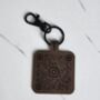 Qr Code Keychain | Faux Leather Business Tag | Keyrings, thumbnail 4 of 6