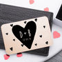 Personalised Heart And Date Couples Wallet Card, thumbnail 3 of 8