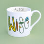 Personalised Wife Fine Bone China Mug, thumbnail 1 of 4