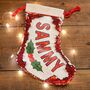 Personalised Sequin Christmas Stocking, thumbnail 1 of 4