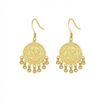 Secret Blessing Gold－Plated Urban Bohemia Earrings, 2 of 5