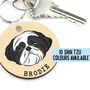 Personalised Shih Tzu Keyring, thumbnail 1 of 6