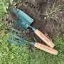Personalised Fork And Trowel Gardening Set For Gardener, thumbnail 1 of 6