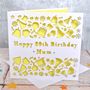 Personalised Laser Cut Birthday Card, thumbnail 2 of 7