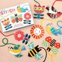 Learn To Sew Children's Stitching Craft Activity Set, thumbnail 4 of 6
