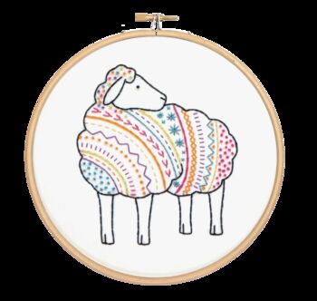 Sheep Embroidery Kit, 3 of 7