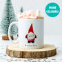 Personalised Winter Gonks Christmas Mug, thumbnail 1 of 8