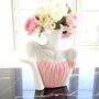 Luxury Ceramic Lady Vase And Removable Necklace Set, thumbnail 10 of 12