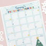 Personalised First Christmas Memories Advent Calendar, thumbnail 1 of 2