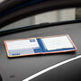 Disabled Blue Badge Parking Permit Wallet In Holographic Orange Pink, thumbnail 7 of 9