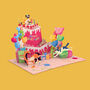 Cats 3D Pop Up Birthday Card, thumbnail 3 of 4