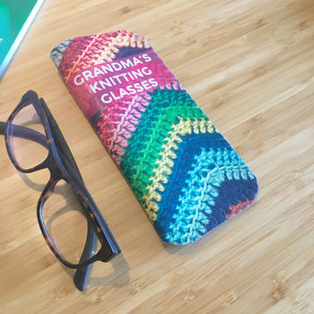 Personalised Knitting Glasses Case, 3 of 4