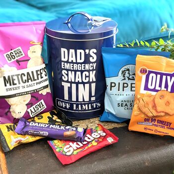 Father's Day Gift: Dad's Snack Tin, 3 of 4