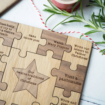 Twelve Family Christmas Traditions Puzzle, 4 of 8