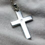 Ash Cross Necklace, Cremation Cross Necklace, Custom Cremation Necklace, Cross Memorial Necklace, Cremation Jewellery, Grief Cross Gift, thumbnail 7 of 7