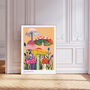 Forest Mushroom Art Print, thumbnail 3 of 4