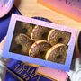 Ramadan Mubarak Iftar Boxes 3pk Purple And Gold, thumbnail 1 of 5