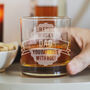 Personalised Emblem Birthday Whisky Glass, thumbnail 2 of 6