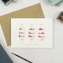 Coastal Christmas Trees Card, thumbnail 2 of 4