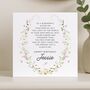 Sister Birthday Poem Card Personalised For Her, thumbnail 4 of 8