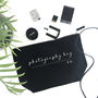 Personalised Photography Accessories Bag, thumbnail 1 of 3