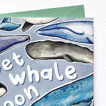 Get Whale Soon Get Well Soon Card, 5 of 5