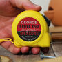 Love You Beyond Measures Personalised Tape Measure, thumbnail 1 of 4