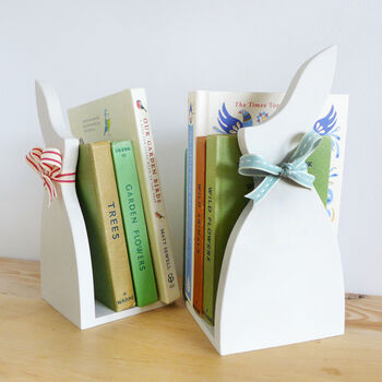 Pair Of Bunny Bookends, 3 of 5