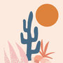 'Cactus' Art Print, thumbnail 2 of 3