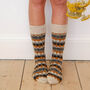 Hand Knitted Nordic Wool Socks, thumbnail 1 of 10