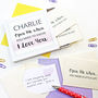 Personalised 'Open Me When' Love Messages, thumbnail 2 of 5