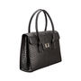Ladies Luxury Leather Business Bag 'Fabia Croco', thumbnail 7 of 9