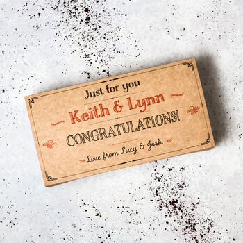 Personalised Congratulations Chocolate Flowers Gift Box, 2 of 10