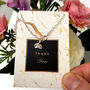 Thank You Teacher Sterling Silver Tiny Leaf Bracelet, thumbnail 6 of 12