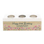 Personalised Floral Tea Light Box For Mum, thumbnail 4 of 4