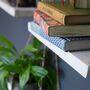 White Hand Painted Floating Shelves, thumbnail 5 of 5