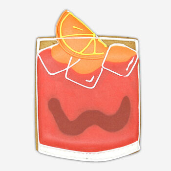 Personalised Negroni Letterbox Biscuit, 4 of 4