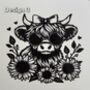 Personalised Tote Bag Cute Cow Design, thumbnail 6 of 7