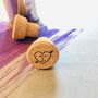Personalised Wine Cork Stopper With Heart, thumbnail 1 of 2