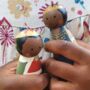 Five Iconic African Queens Wooden Peg Dolls Gift Set, thumbnail 4 of 4