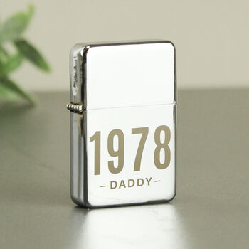 Personalised Date And Name Lighter, 3 of 8