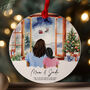 Personalised Mother And Daughter Christmas Bauble – Custom Acrylic Ornament – Mum And Child Festive Keepsake Decoration, thumbnail 1 of 6