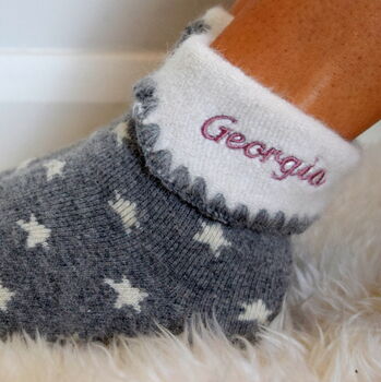 Personalised Super Soft Cosy Socks, 5 of 5