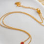 Sweetheart 18ct Gold Plated Necklace Set, thumbnail 6 of 9