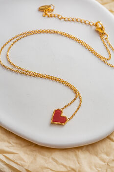 Sweetheart 18ct Gold Plated Necklace Set, 6 of 9