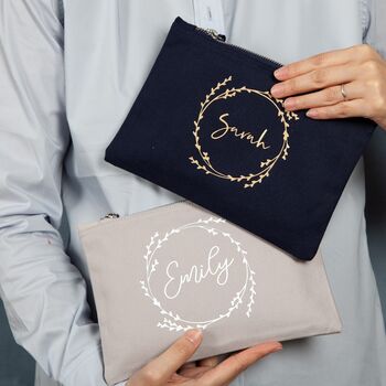 Bridesmaid Cosmetic Bag With Hidden Message, 3 of 3